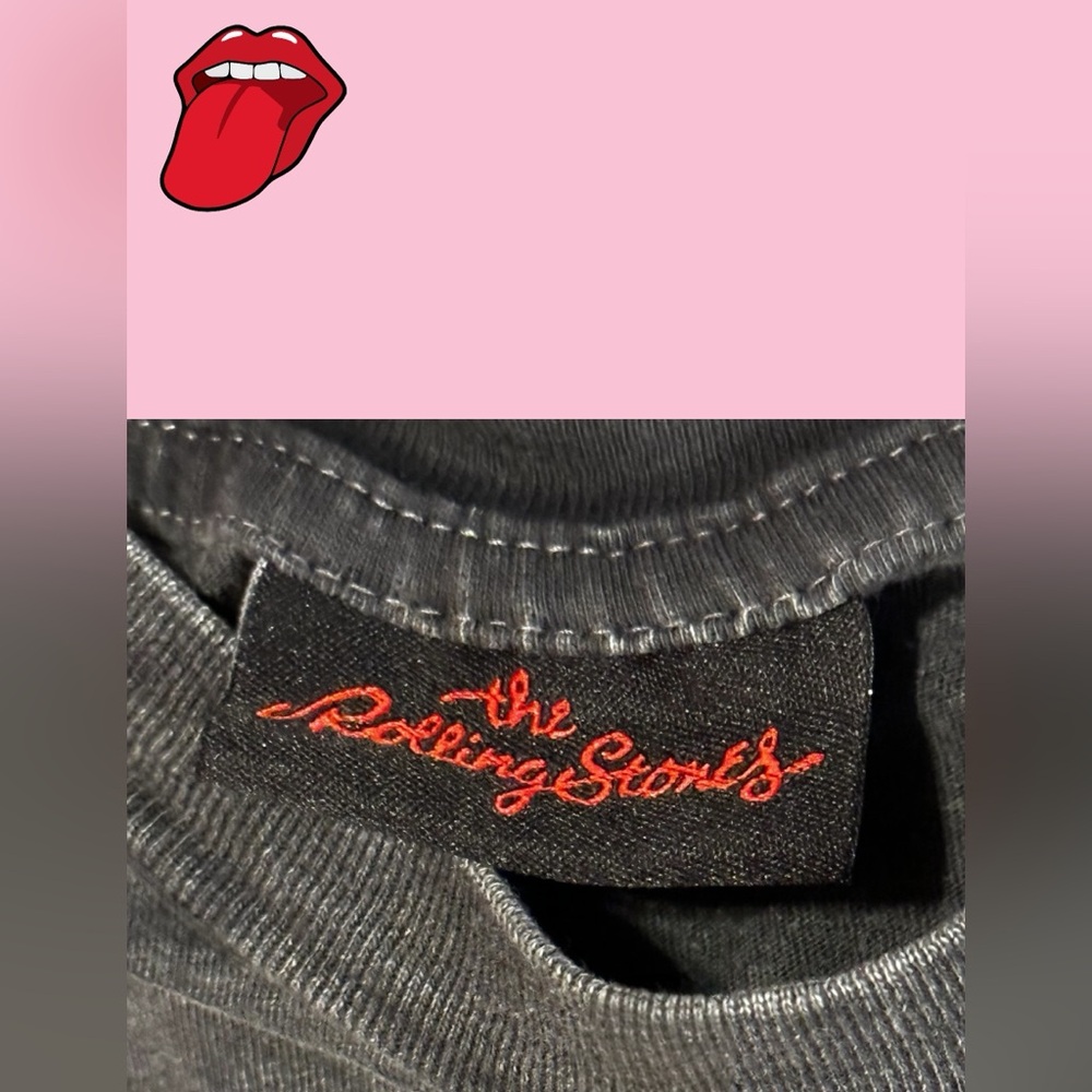 THE Roller Stones t-shirt Tongue. Size M - Picture 4 of 4